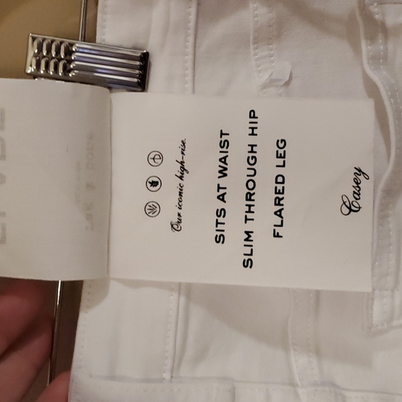 rag & bone White Ankle Cropped Jeans - Picture 9 of 16